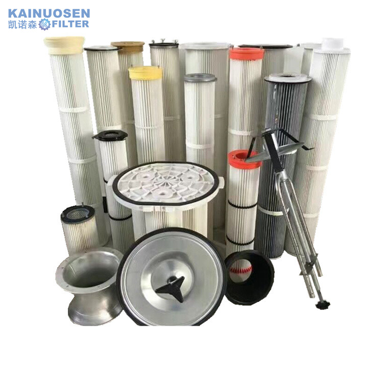 Industrial Ptfe Dust Collector Filter Cartridge Element 0.3 Micron
