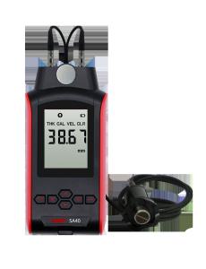 China 5p Probe 0.1mm Accuracy LCD Ultrasonic Wall Thickness Gauge wholesale