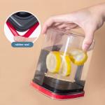 5PCS BPA Free 600ml Plastic Food Storage Containers With Airtight Lids