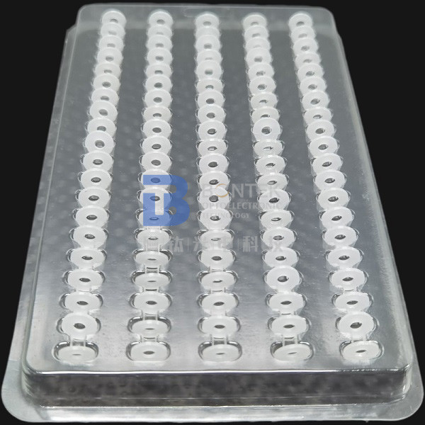 X-cut Y-cut Crystal Quartz Ring IEEE standard Double Side Lapped for Pressure Sensor