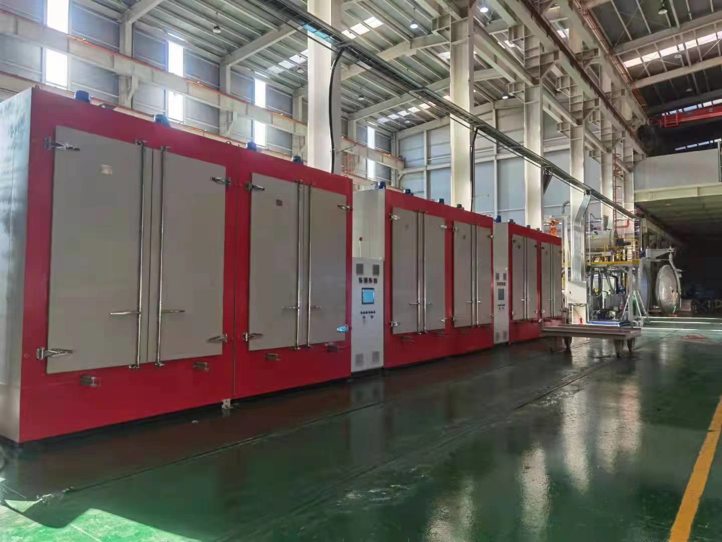Curing Heat Oven For Resin Powder Coating Hot Air Circulation Automatic Intelligent Con