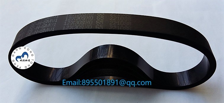 WINCOR ATM 01750044961 Stacker belt 12x309x0.65 ATM parts Flat belt 12*309*0.65