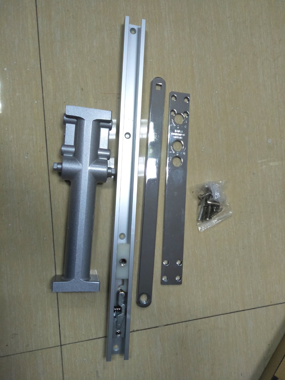 Concealed Hydraulic Sliding Door Closer for Fire Door 6 KG 180 Degree Opening Angle