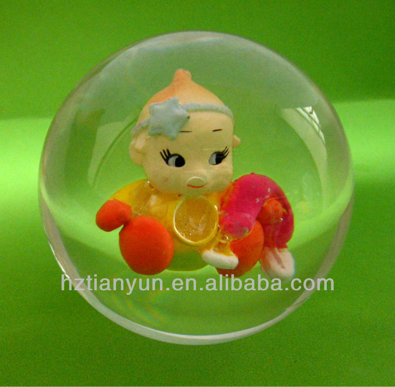 Transparent Large Acrylic Sphere 40mm Clear Plastic Sphere Balls