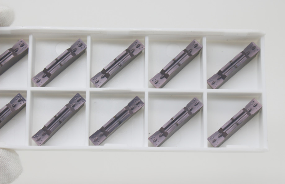 Turning 4mm Grooving Insert , Face Grooving Inserts Mgmn400 For Tool Holder