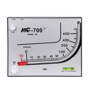 China Aquaculture Red Oil Manometer 190*150*32MM Negative Pressure Meter wholesale