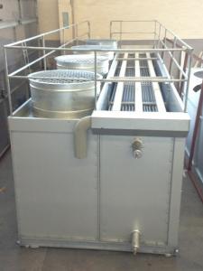 China 1840 Kw BAC Evaporative Condenser With 304 SS Steel Plate Water Basin wholesale