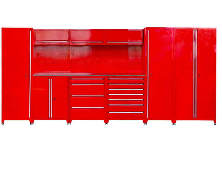 Garage Store Tools Heavy Duty Metal Tool Cabinet with Wheels and 500 Deep Tool Storage