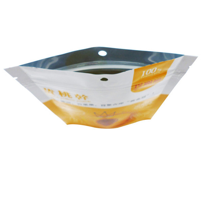 Laminated Food Packaging Materials Vacuum Shrink Aluminium Zip Lock Pouches