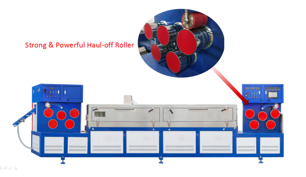 0.4-1.5mm PP Strap Production Line 200-300 KG/H 5-19mm Single Screw
