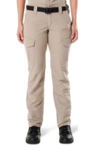 China 260 GSM Khaki Checked Trousers Womens Fire Retardant Cargo Pants wholesale