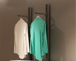 2400mm Height Clothing Display Racks Slatwall Clothing Display Non Corrosion