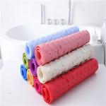 Sustainable 78*35CM Durable Bath Mat Strong Grip Mat
