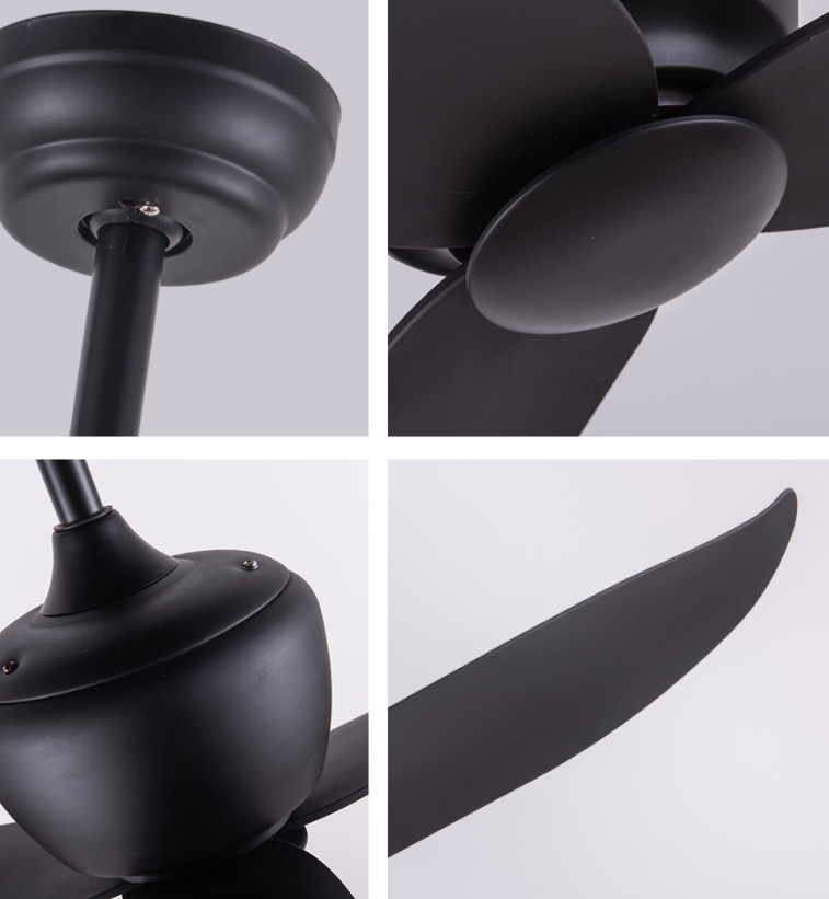 52In Retro Americana Ceiling Fan 52 Flush Mount Ceiling Fan With Light