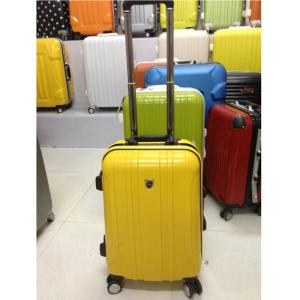 China 3 Pieces Set Aluminum Trolley Suitcase Luggage ABS Material Logo Customized wholesale