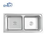 modern international SUS304 kitchen sink double bowl kitchen sink for house