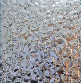 China 304 316 Color Decorative Wall Panel Water Ripple Mirror Polished Stainless Steel Corrugated Sheets wholesale