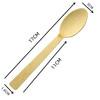 China 17CM Organic Bamboo Disposable Utensils Cutlery Spoons wholesale
