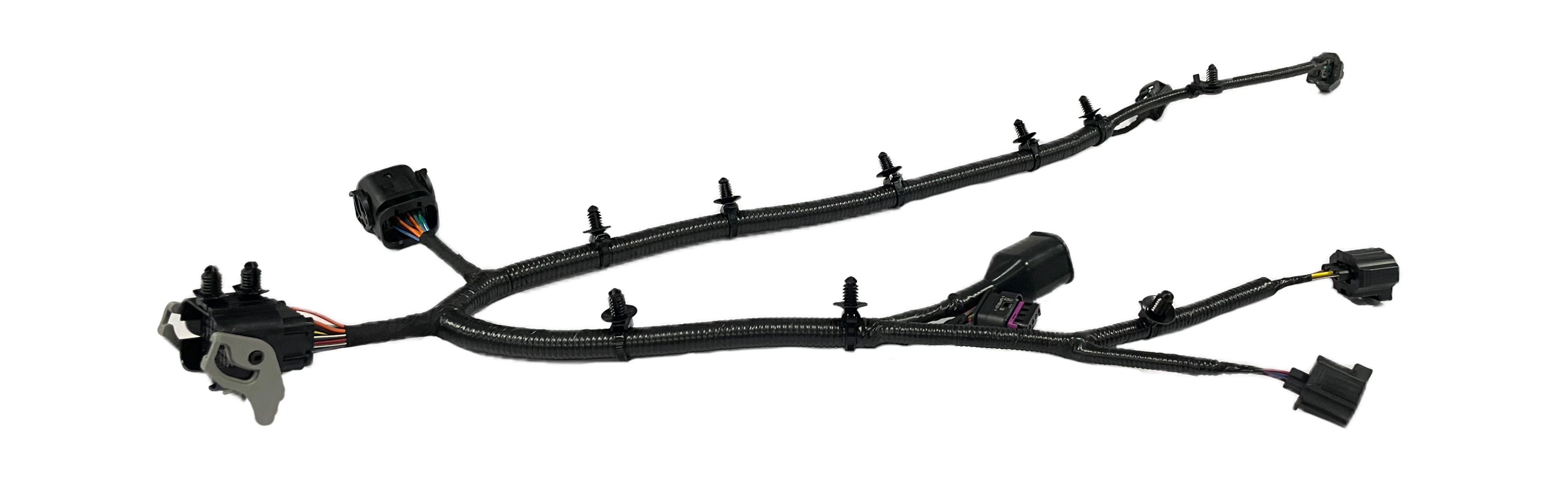 Precise Power Transmission Wiring Automobile Cable Wire Harness Assemblies Customizable