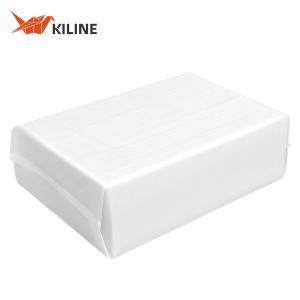 China Virgin Wood Pulp Paper Hand Towels White Color V Fold Quilted Laminated 40gsm OEM wholesale