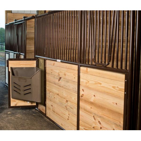 Stable European Horse Stalls Solid Welded 12 Gauge Steel Tubular Frame Construction