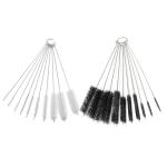 Drinking Straw Nylon Tube Cleaning Brush , Small Pipe Cleaner Brush