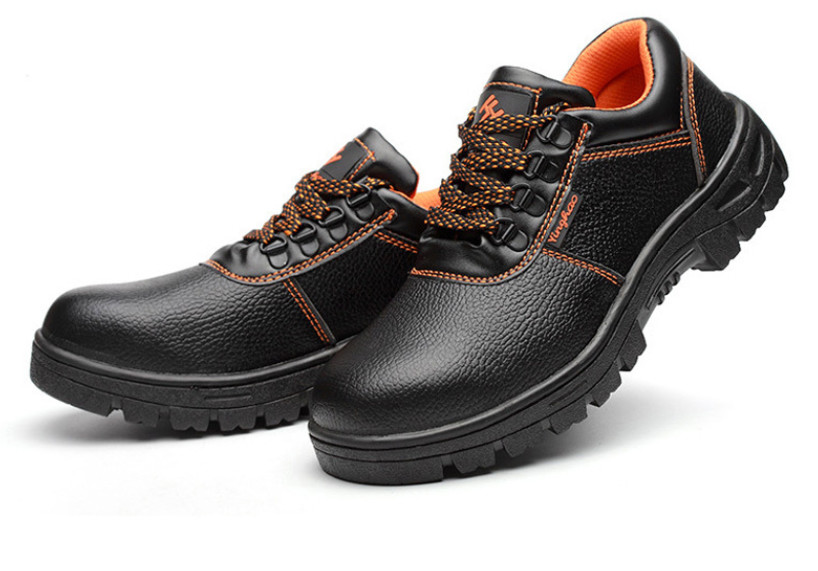 Low Cut Labor Insurance Shoes Men'S Anti Smash Anti Piercing Wear-Resistant And Breathable Safety Shoes