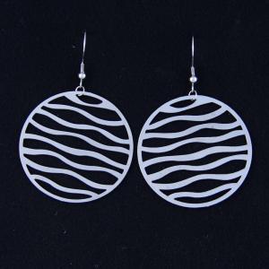 China Fashion High Quality Ladies Women Girls Stainless Steel Earrings LEF18 wholesale