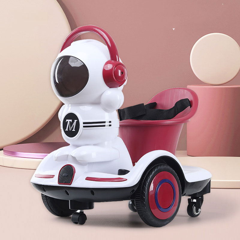 Age 4-6Y Electric Vehicles 6V 4AH Truck Car Children's Cartoon Push and Racer LED Lights Max Weight 50lbs