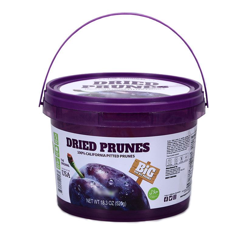 Customrized Logo Mini Plastic Buckets For Pet food Storage Container 0.3L 0.5L 1L