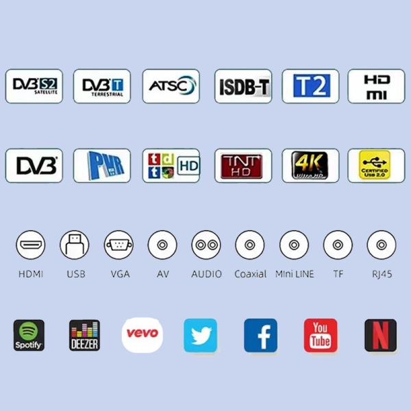 Stocker LED TV Samrt DVB-T2