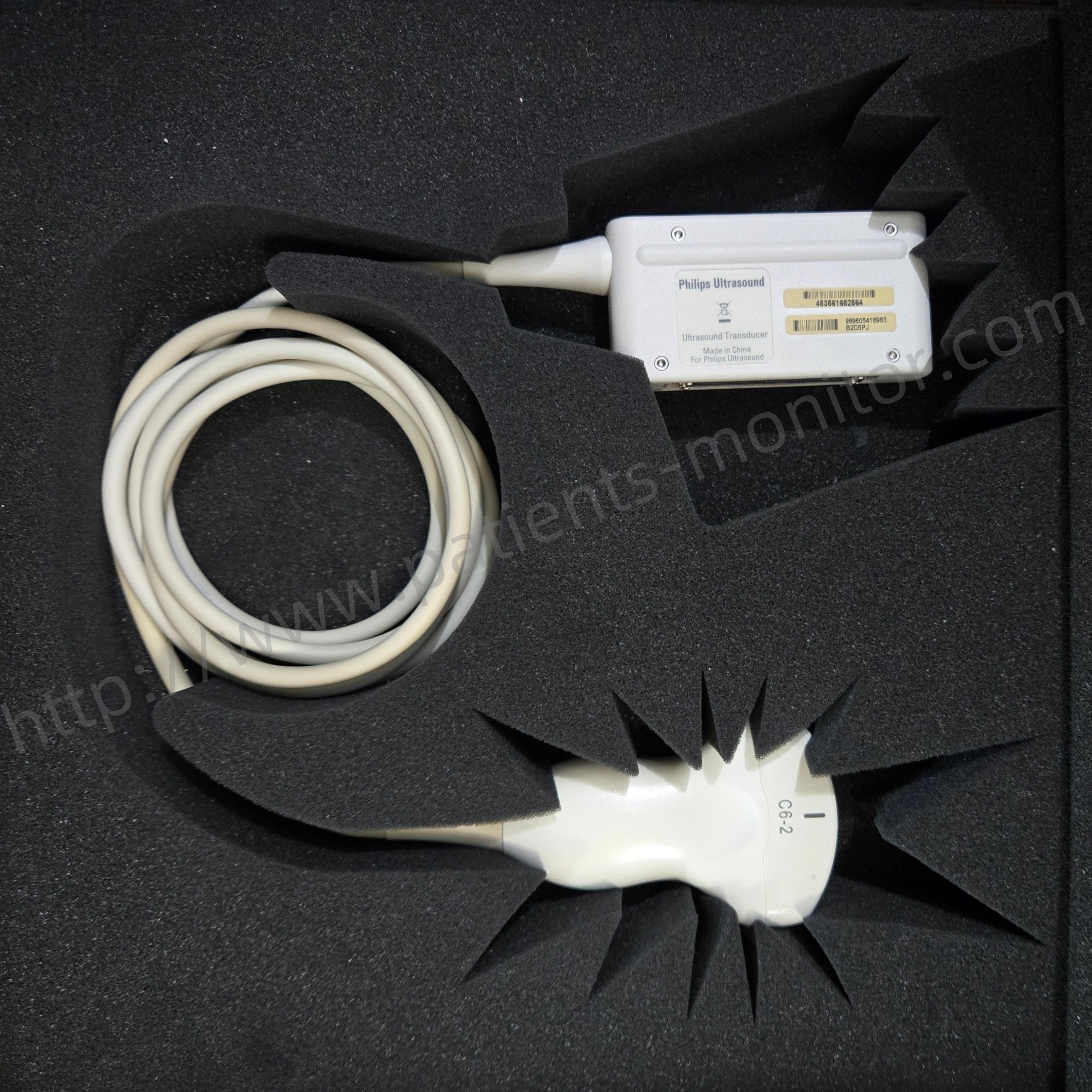PHiliph Affiniti 50G/CX30 Ultrasound Machine C6-2 Convex Array Probe Ultrasonic Transducer For Hospital