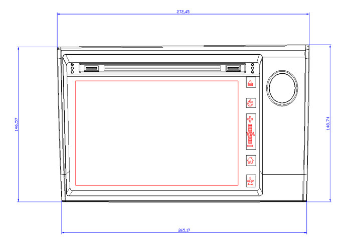 2 Din All-in-One Android Normal Size Special Car DVD for 8” HONDA BRV with IPS HD Capacitive Screen 1G/2G and 16G/32G