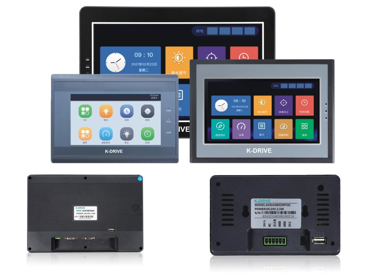 Multipurpose HMI Embedded Touch Display LCD 7 Inch Stable 480×272