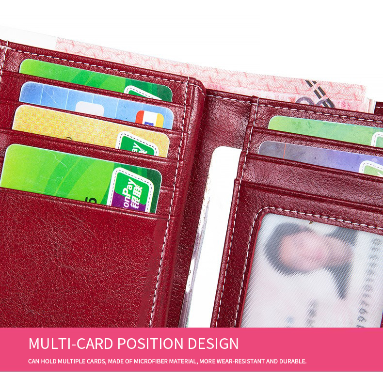 Mini Wallets Short Tassel Fashion Purse for Women Nylon Lining Material and Sample