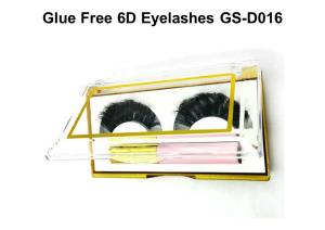 China Golden Sunrise 3D Mink Eyelashes / Professional False Eyelashes wholesale