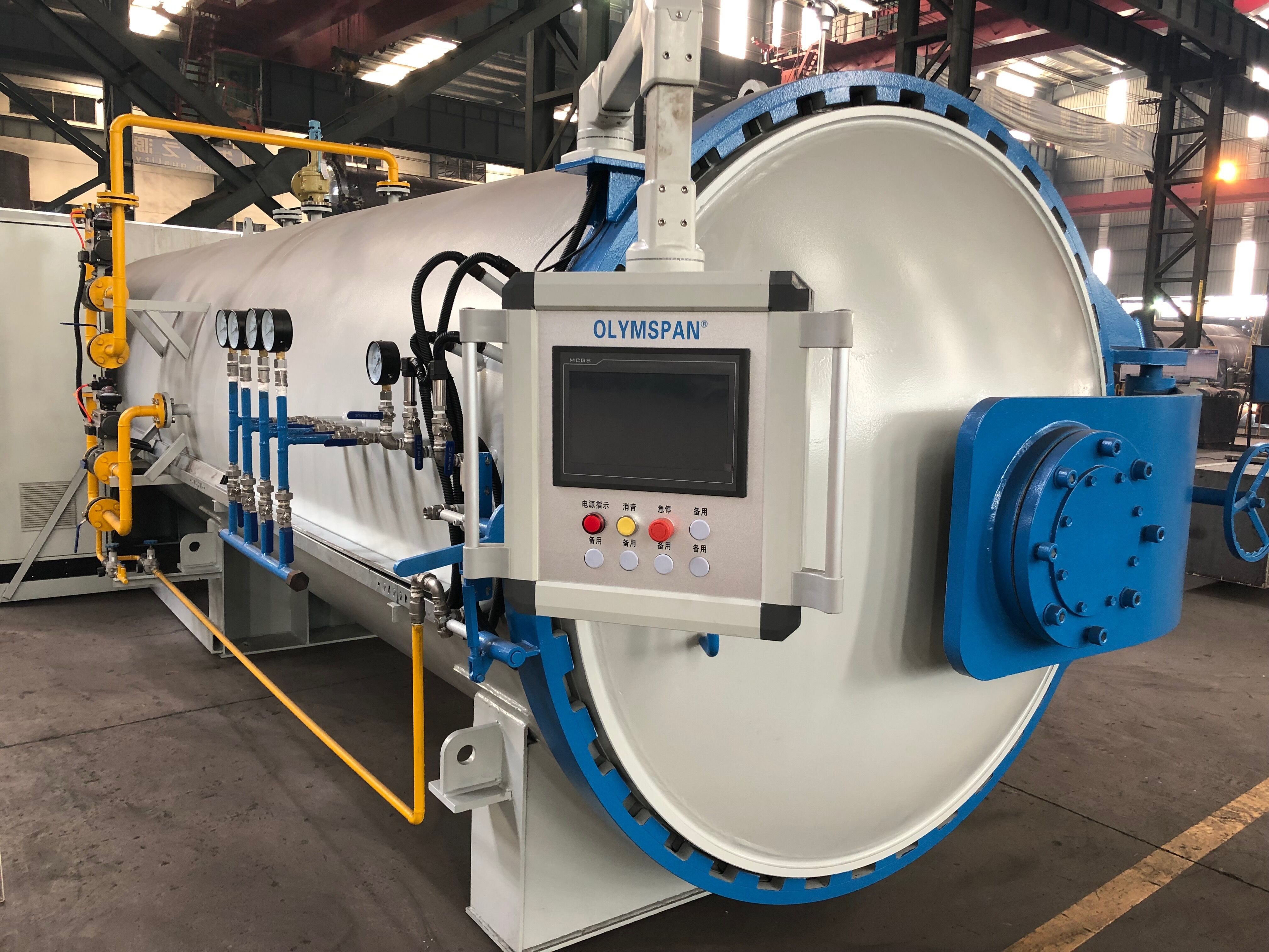 Large carbon fiber composite autoclave manufacturer