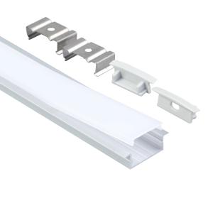 China 23X10mm Recessed LED Aluminum Profile For Extrusion Strip Light wholesale