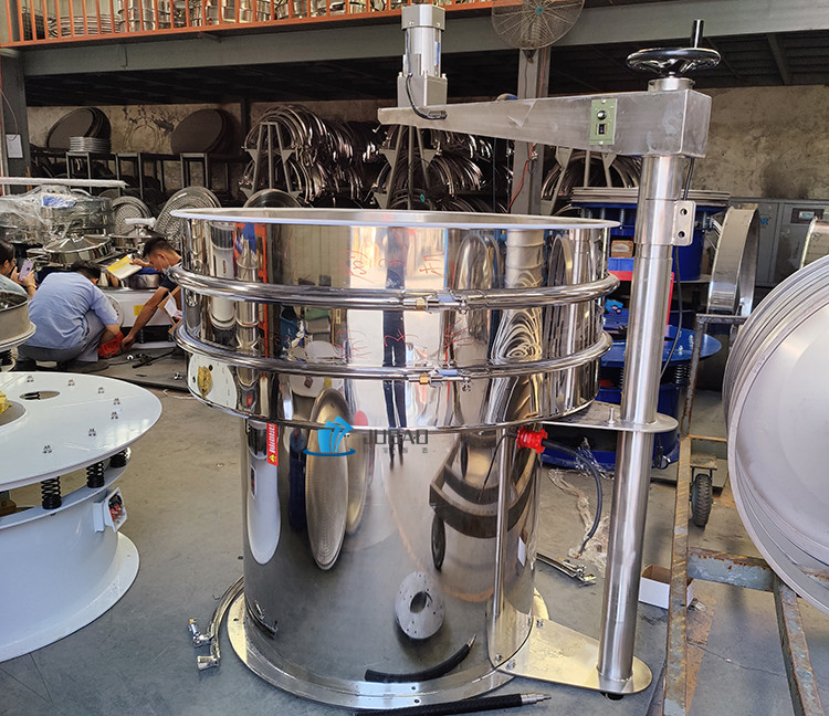 High Efficiency Sand Gravel Rotary Vibrating Screen Stone Screening Machine