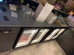 220L Double Glass Door Under Counter Back Bar Cooler Buy Beer Cooler Fridge