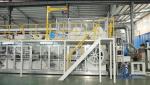 Disposable Full Absorbency 380V 50HZ 600PPM Baby Diaper Machine