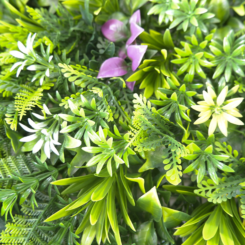Anti-UV Plastic High Quality Artificial Hedge Boxwood Panels Green Plant