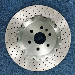 China Front Drilled Ventilated Performance Brake Disc 330x28mm 355x32mm 380x34mm wholesale