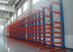 Galvanized Industrial Cantilever Racks , Single / Double Side Outdoor Racking