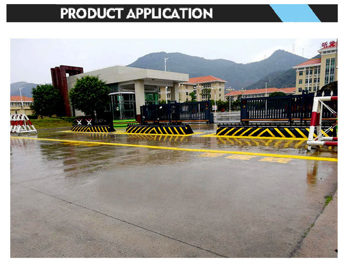 Airports Military Zones Traffic Roadblocks , 220V Hydraulic Roadblock Machine