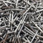 1 Thread Pitch And Stainless Steel Bolts With Polish Finish
