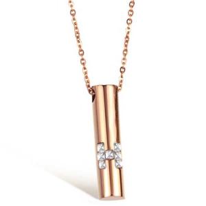 China New Fashion Tagor Jewelry 316L Stainless Steel Pendant Necklace TYGN275 wholesale