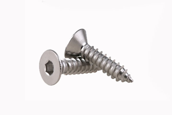 DIN EN ISO 14586 SUS304 Plum Blossom Screw Countersunk Head Tapping Screw