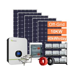 China 5kw Hybrid Solar Energy System Monocrystalline Silicon Solar Generator wholesale