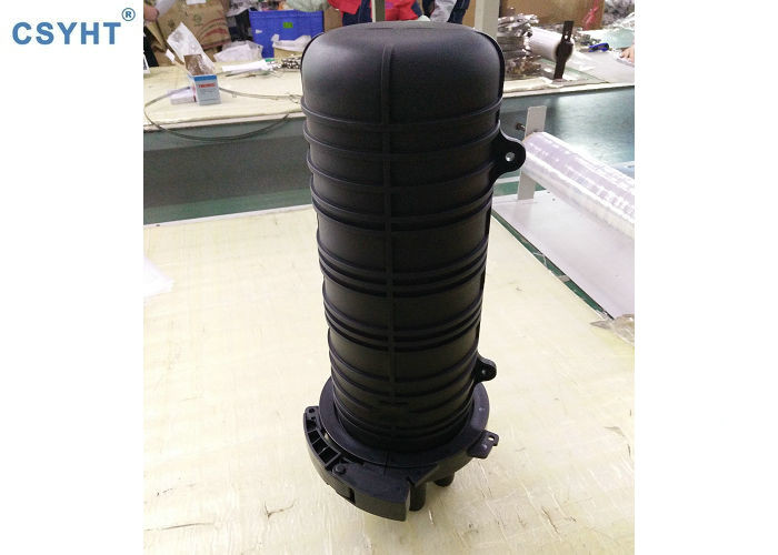 120Fibers Dome closure vertical Splice Closure for Aerial Pole Mount IP68 with UV protection outdoor closure